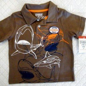 Oshkosh Boys Shark Polo Shirt